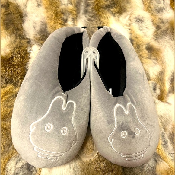 New Rare Childs Miffy Dick Bruna MiffySlippers Size 6-9 Gray Rabbit - Picture 2 of 9